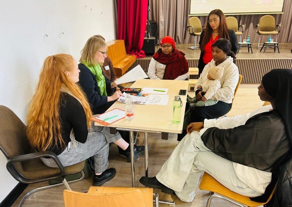 Frauen beim Workshop und Austausch in der DGK-Gemeinschaft